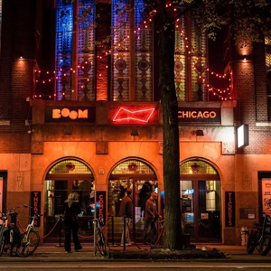 Boom Chicago Amsterdam event branding