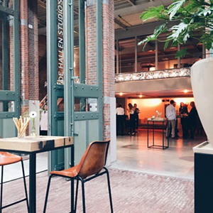 De Hallen Studios Amsterdam event branding